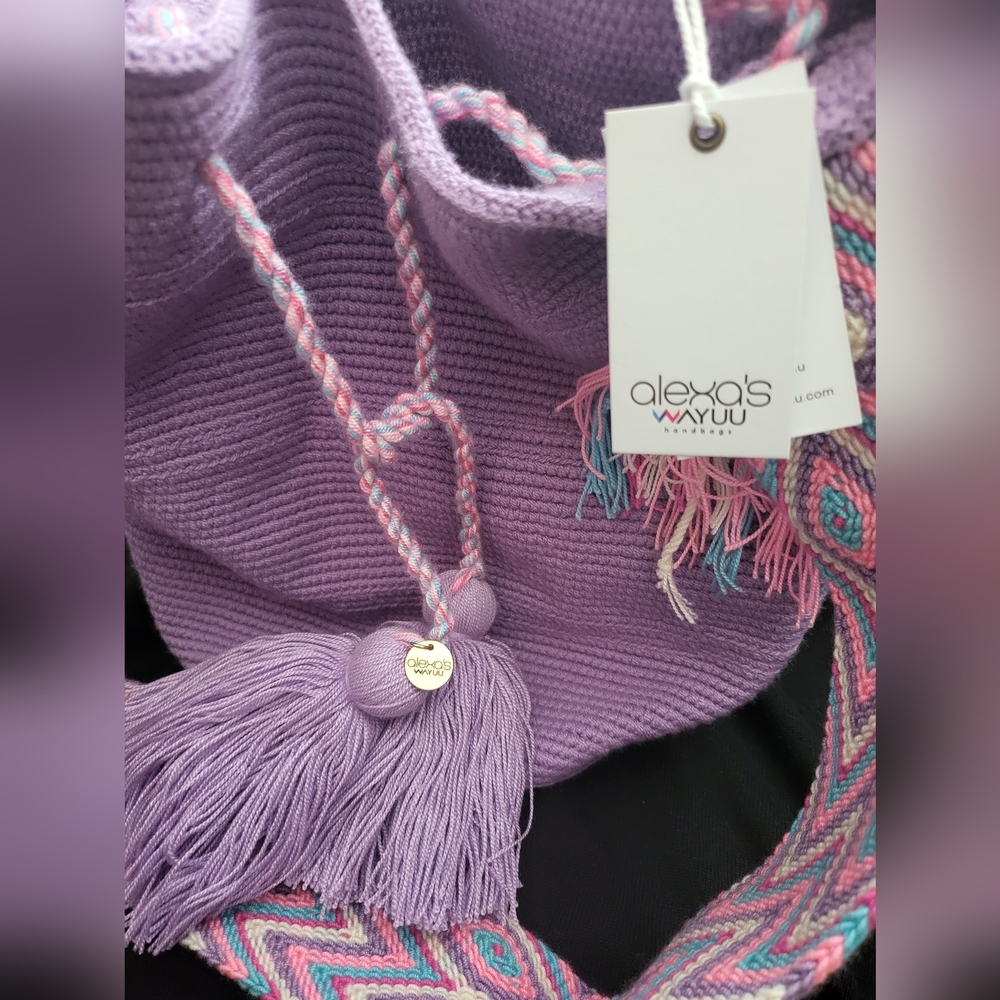 NWT Alexa's Wayuu knitted bag - Picture 3 of 14